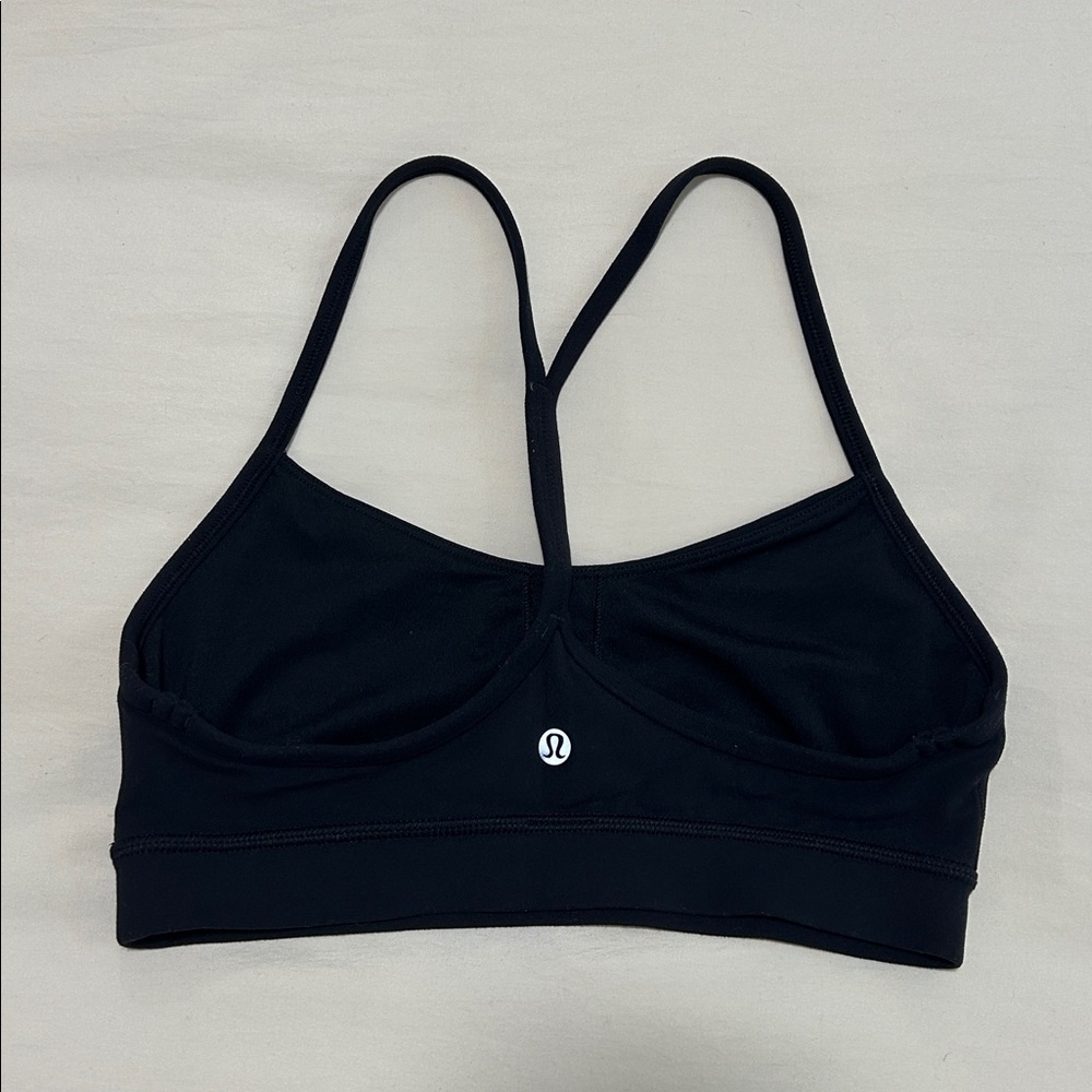 Lululemon Sports Bra. Size 6. Black. No pads. - Picture 2 of 4